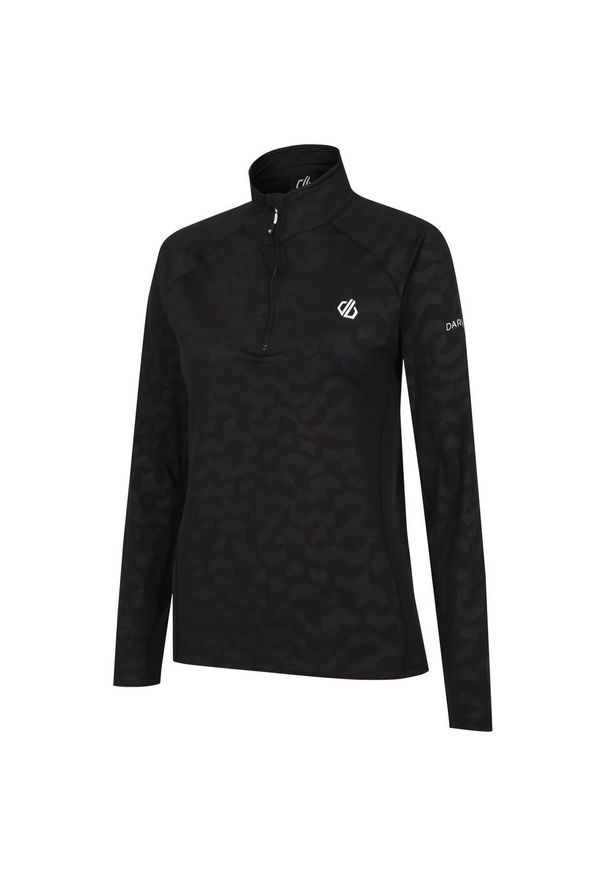 DARE 2B - Bluza turystyczna damska Divulge. Kolor: czarny. Materiał: elastan, poliester. Sport: turystyka piesza, narciarstwo
