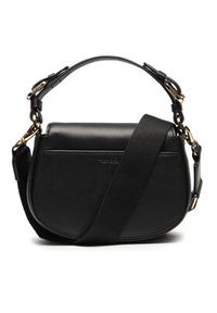 Lauren Ralph Lauren Torebka 431915354001 Czarny. Kolor: czarny. Materiał: skórzane