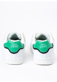 U.S. Polo Assn - Sneakersy dziecięce U.S. POLO ECROK006K/3Y1 WHI-GRE01. Okazja: na co dzień, na spacer, do pracy. Kolor: biały. Sport: turystyka piesza