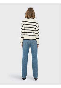 only - ONLY Sweter Fibi 15259096 Beżowy Regular Fit. Kolor: beżowy. Materiał: wiskoza #8