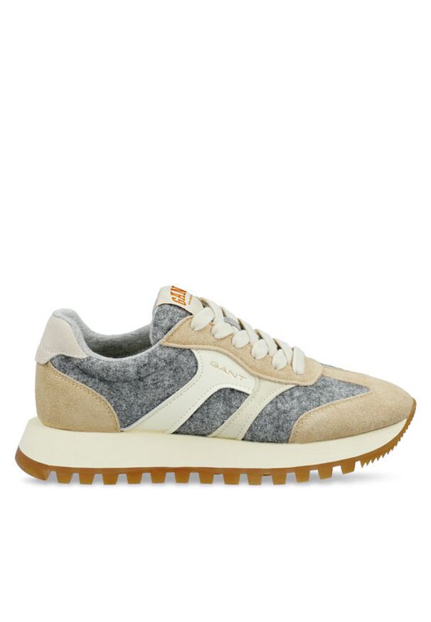 GANT - Gant Sneakersy 31538985 Beżowy. Kolor: beżowy. Materiał: zamsz, skóra