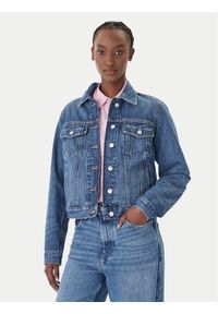 Tommy Jeans Kurtka jeansowa Classic DW0DW22988 Niebieski Regular Fit. Kolor: niebieski. Materiał: bawełna #1