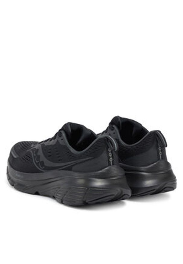Saucony Buty do biegania Guide 18 S20998 Czarny. Kolor: czarny. Materiał: materiał