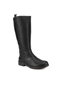 Rieker Oficerki Y9155-00 Czarny. Kolor: czarny. Materiał: skóra #3