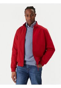 TOMMY HILFIGER - Tommy Hilfiger Kurtka przejściowa Harrington MW0MW37647 Czerwony Regular Fit. Kolor: czerwony. Materiał: syntetyk #1