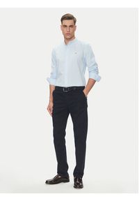 TOMMY HILFIGER - Tommy Hilfiger Koszula MW0MW39966 Błękitny Regular Fit. Kolor: niebieski. Materiał: bawełna #3
