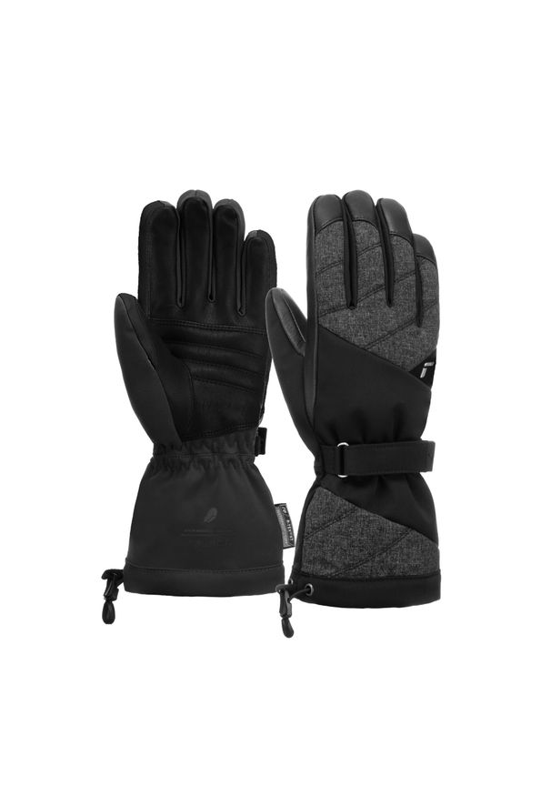 Rękawice narciarskie Reusch Sonja R-TEX® XT. Kolor: czarny. Materiał: skóra, puch. Sezon: zima. Sport: narciarstwo