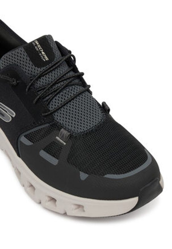 skechers - Skechers Sneakersy Glide-Step Pro- 232930/BLK Czarny. Kolor: czarny. Materiał: materiał