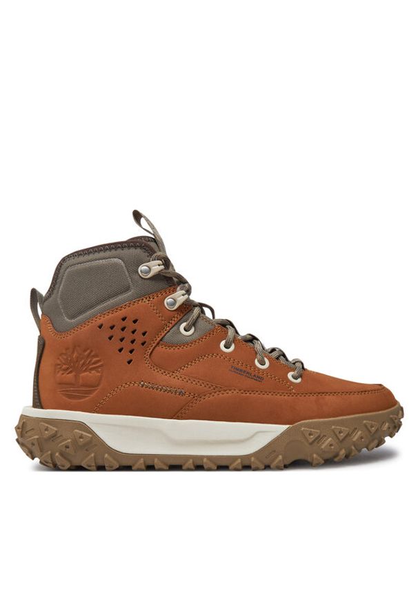 Timberland Sneakersy TB1A62VC2311 Brązowy. Kolor: brązowy. Materiał: skóra