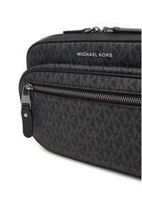MICHAEL Michael Kors Saszetka nerka Hudson 33H0LHDY1B Czarny. Kolor: czarny. Materiał: skóra #3