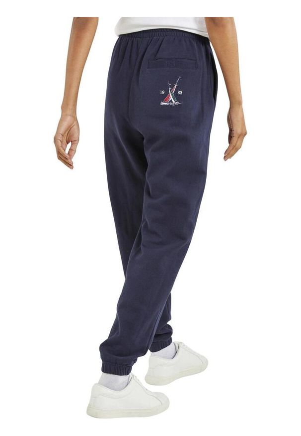 Szorty Damskie Nautica Lillibet Jog. Kolor: niebieski. Materiał: bawełna. Sport: joga i pilates