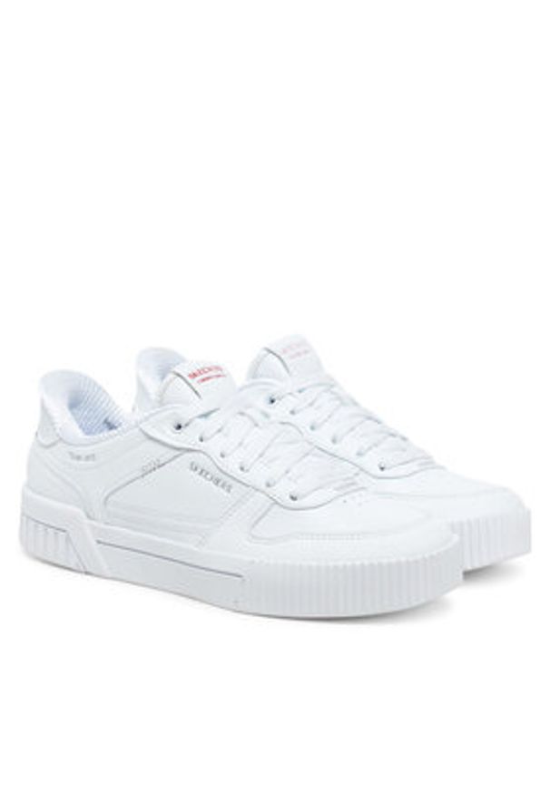 skechers - Skechers Sneakersy Jade - Put It In Neutral 185222/WHT Biały. Kolor: biały. Materiał: materiał, syntetyk