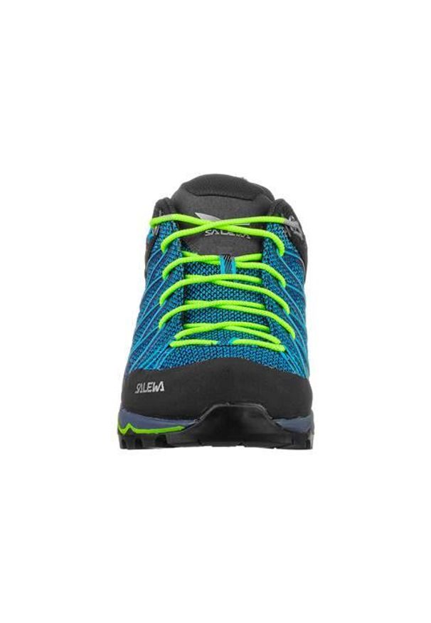Buty trekkingowe męskie Salewa MS Mtn Trainer Lite. Zapięcie: sznurówki. Kolor: niebieski. Materiał: materiał, tkanina, syntetyk. Szerokość cholewki: normalna. Sport: turystyka piesza