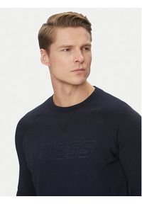 Guess Bluza Z4YQ16 KAIJ1 Granatowy Regular Fit. Kolor: niebieski. Materiał: bawełna #3