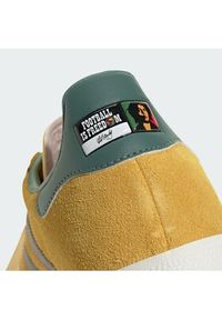 Adidas - adidas Sneakersy Gazelle KJ3532 Żółty. Kolor: żółty. Materiał: zamsz, skóra. Model: Adidas Gazelle #7