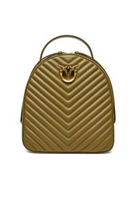 Pinko - PINKO Plecak Love Click Classic Backpack . AI 24-25 PLTT 102530 A1J2 Khaki. Kolor: brązowy. Materiał: skóra #1