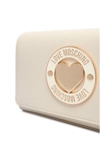 Love Moschino - LOVE MOSCHINO Torebka JC4368PP0NKG0110 Écru. Kolor: kremowy. Materiał: skórzane #5