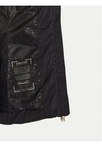 Geox Kurtka puchowa Calithe W4626T T3122 F9000 Czarny Regular Fit. Kolor: czarny. Materiał: syntetyk