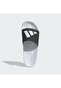 Adidas - Klapki Adilette Shower. Kolor: czarny, biały, wielokolorowy. Styl: klasyczny, sportowy