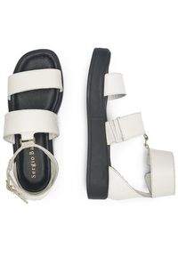 Sergio Bardi Sandały ARC-B1036-01SB Biały. Kolor: biały. Materiał: skóra #7