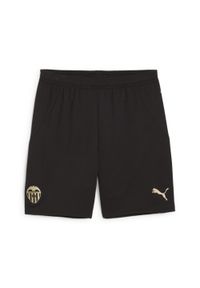 Puma - Męskie szorty Valencia CF 24/25 PUMA Black Gold. Kolor: czarny, wielokolorowy, żółty. Sport: piłka nożna #1