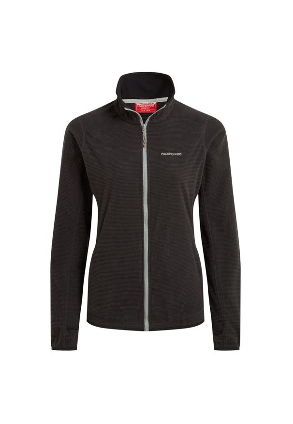 CRAGHOPPERS - Polar damski Craghoppers NosiLife Anya Jacket. Kolor: wielokolorowy, szary, brązowy. Materiał: polar. Sport: turystyka piesza