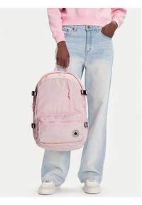Converse Plecak Straight Edge Backpack 10021138-A37 Różowy. Kolor: różowy. Materiał: materiał #3
