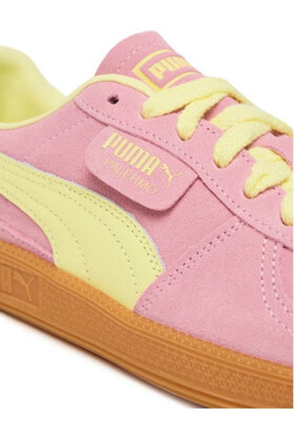 Puma Sneakersy Palermo 396463 64 Różowy. Kolor: różowy. Materiał: zamsz, skóra