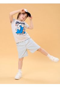 Sinsay - Szorty jeansowe - niebieski. Kolor: niebieski. Materiał: jeans