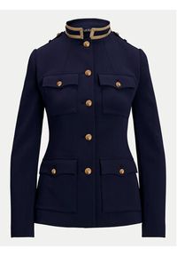 Lauren Ralph Lauren - LAUREN RALPH LAUREN Marynarka 200965735001 Granatowy Regular Fit. Kolor: niebieski. Materiał: syntetyk #3