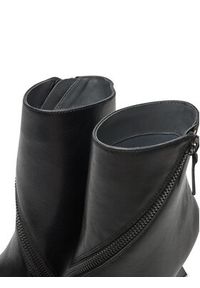 United Nude Botki Rockit Zip Bootie 1086501192 Czarny. Kolor: czarny. Materiał: skóra #5