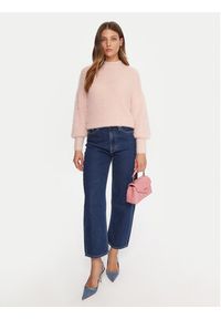 Guess Sweter W4BR25 Z3BH0 Różowy Regular Fit. Kolor: różowy. Materiał: syntetyk #5
