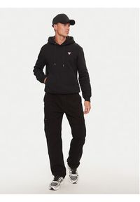 Guess Jeans Bluza M4YQ22 K9V31 Czarny Regular Fit. Kolor: czarny. Materiał: bawełna #4