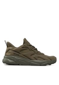 Sprandi Sneakersy MP-S21R284A-7 Khaki. Kolor: brązowy. Materiał: materiał