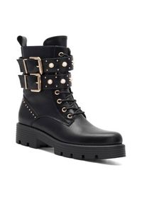 DeeZee Trzewiki BAHAR WS6119-14 Czarny. Kolor: czarny. Materiał: syntetyk #6