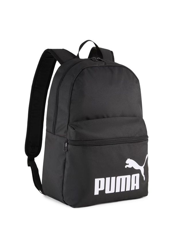 Plecak dla każdego Puma Phase 09116401 - czarny. Kolor: czarny. Materiał: poliester, materiał. Styl: casual, sportowy