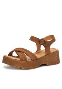 Lasocki Sandały WI23-NAGINA-09 Brązowy. Kolor: brązowy. Materiał: nubuk, skóra #2
