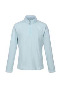 Regatta - Damski Polar Z Suwakiem Montes. Kolor: niebieski. Materiał: polar. Styl: sportowy. Sport: turystyka piesza #1