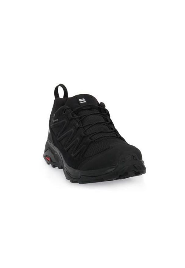 salomon - Buty do biegania męskie Salomon X Ward Leather Mid Gtx. Kolor: czarny. Materiał: materiał. Szerokość cholewki: normalna. Technologia: Gore-Tex