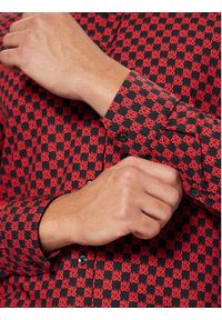 Hugo - HUGO Koszula Elisha02 50534076 Czerwony Extra Slim Fit. Kolor: czerwony. Materiał: bawełna #3