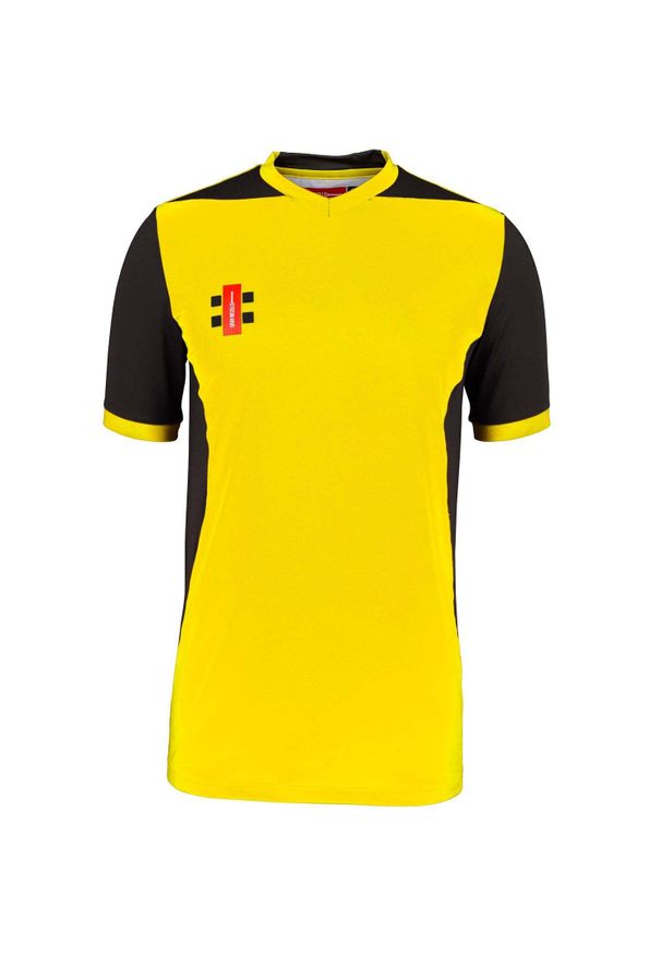 GRAY-NICOLLS - Koszulka dla dzieci Gray-Nicolls T20. Kolor: żółty, czarny, wielokolorowy