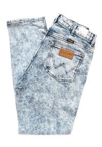 Wrangler - WRANGLER RETRO SLIM BLUE FLAKE W239FK18B 112127891. Stan: podwyższony. Styl: retro #6