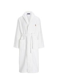 Polo Ralph Lauren Szlafrok 714899683002 Biały. Typ kołnierza: polo. Kolor: biały. Materiał: bawełna #3