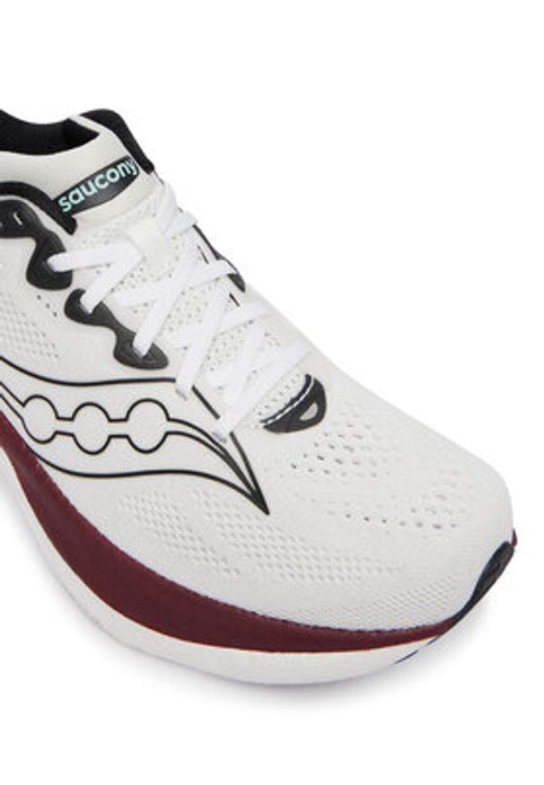 Saucony Buty do biegania Ride 19 S21055 Biały. Kolor: biały. Materiał: materiał