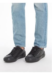 Calvin Klein Jeans Sneakersy Vulcanized Laceup Low Lth YM0YM00795 Czarny. Kolor: czarny
