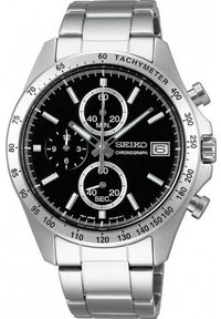 Seiko - ZEGAREK MĘSKI SEIKO CHRONOGRAPH CASUAL QUARTZ SBTR005 + BOX. Styl: casual #1