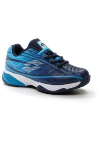 LOTTO - Buty tenisowe juniorskie Lotto Mirage 300 all court. Kolor: niebieski. Sport: tenis #1