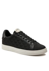 Emporio Armani Sneakersy X4X316 XM741 K001 Czarny. Kolor: czarny. Materiał: materiał