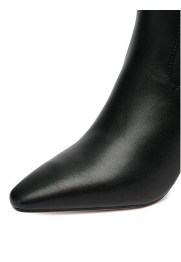 Nine West Kozaki CEO-SAWSAN-01 Czarny. Kolor: czarny. Materiał: materiał