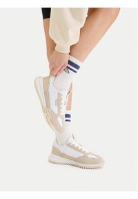 Kappa Sneakersy CEO-351P8PW(W) Beżowy. Kolor: beżowy. Materiał: zamsz, skóra #6